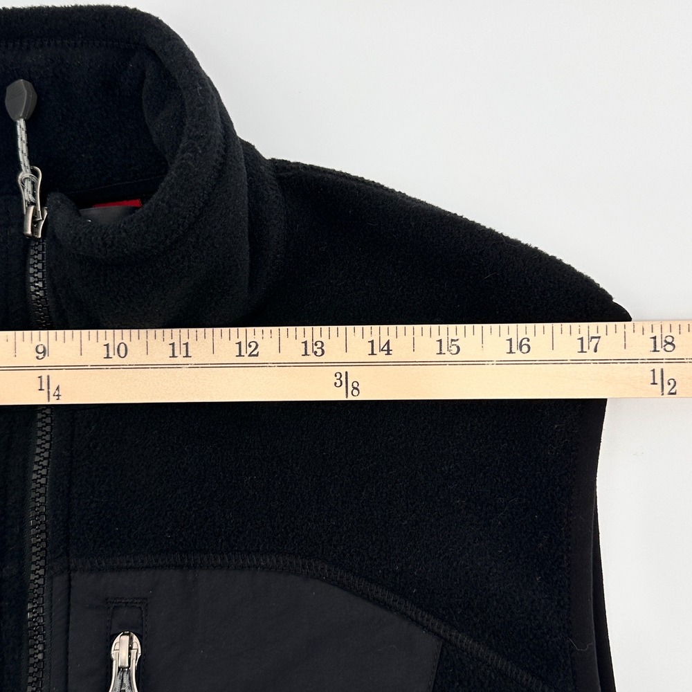 Eddie Bauer Mens Medium Fleece Vest System Component 365‎ Black - Picture 7 of 9